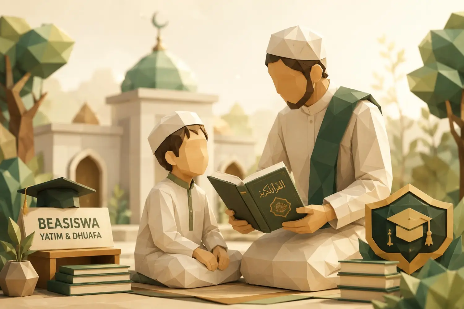 Anak menghafal Al-Quran dengan tempo lebih tenang bersama pendamping