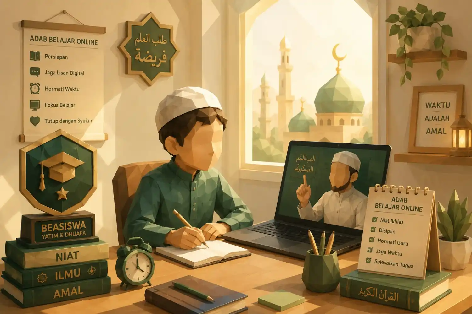 Peran Orang Tua dalam Homeschooling Sunnah Online: Pendamping, Bukan Pengganti Semua Guru